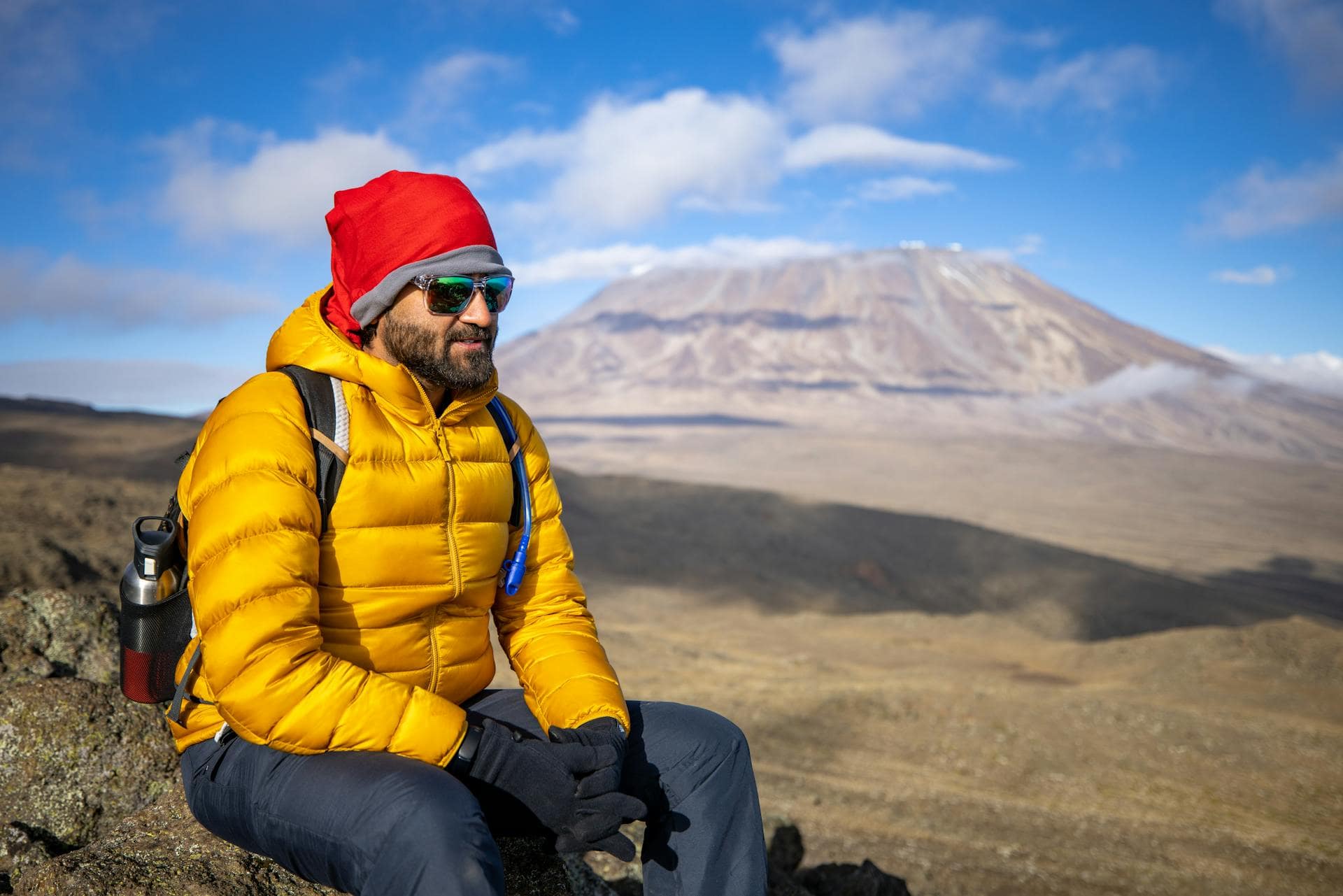 Hiking backpack equipment for Mount Kilimanjaro trek