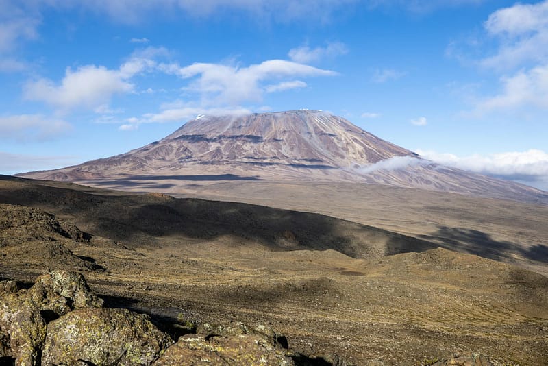 Climbing Mount Kilimanjaro through Shira Route with stunning panoramic views