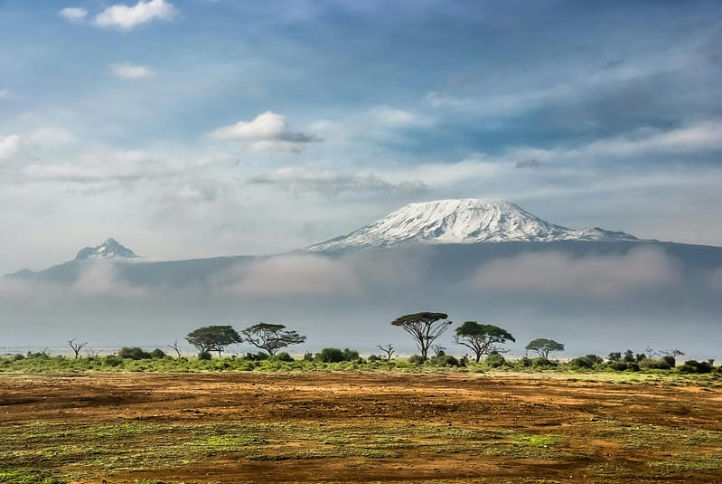 Views of Mount Kilimanjaro